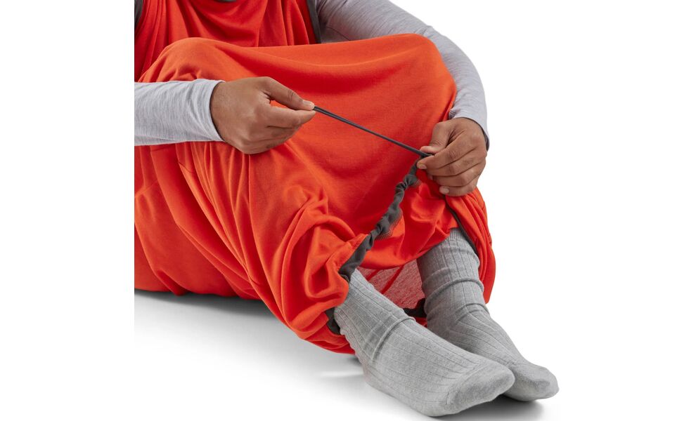 Вкладиш в спальник Sea to Summit Reactor Extreme (Spicy Orange/Beluga), Compact Mummy, Тип розміру: Compact Mummy, Колір: Spicy Orange/Beluga, зображення 5