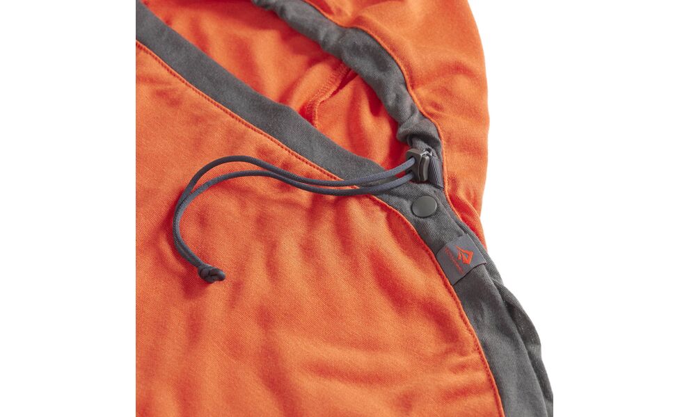 Вкладиш в спальник Sea to Summit Reactor Extreme (Spicy Orange/Beluga), Compact Mummy, Тип розміру: Compact Mummy, Колір: Spicy Orange/Beluga, зображення 6