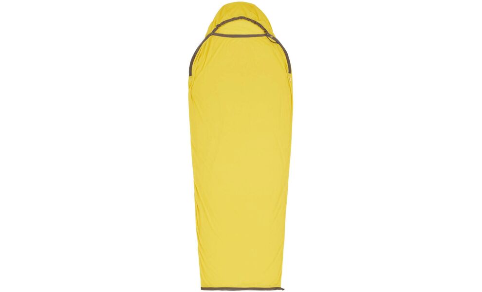 Вкладиш в спальник Sea to Summit Reactor (Sulphur/Beluga), Standard Mummy, Тип розміру: Standard Mummy, Колір: Sulphur/Beluga, зображення 3