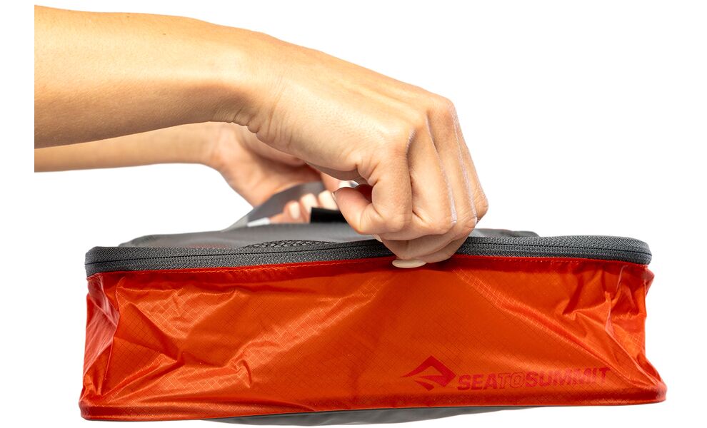 Дорожній органайзер для одягу Sea to Summit Ultra-Sil Garment Mesh - M (Spicy Orange), 7 л, Тип розміру: M, Об'єм: 7, Колір виробника: Spicy Orange, зображення 5