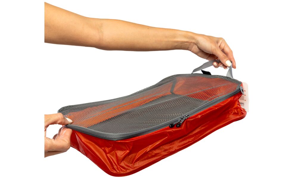 Дорожній органайзер для одягу Sea to Summit Ultra-Sil Garment Mesh - M (Spicy Orange), 7 л, Тип розміру: M, Об'єм: 7, Колір виробника: Spicy Orange, зображення 7