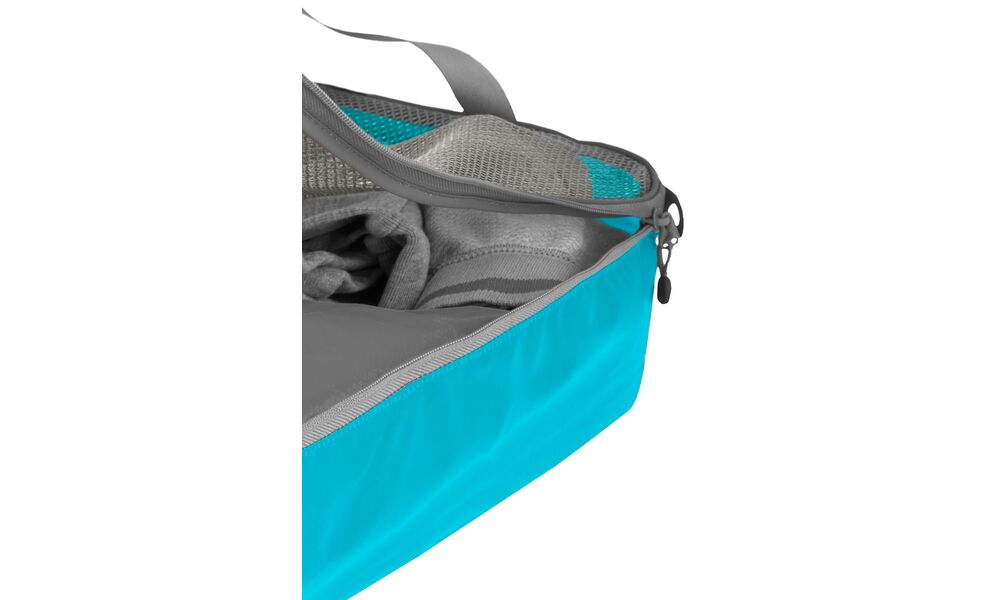 Дорожній органайзер для одягу Sea to Summit Ultra-Sil Garment Mesh - L (Atoll Blue), 10 л, Тип розміру: L, Об'єм: 10, Колір виробника: Atoll Blue, зображення 2