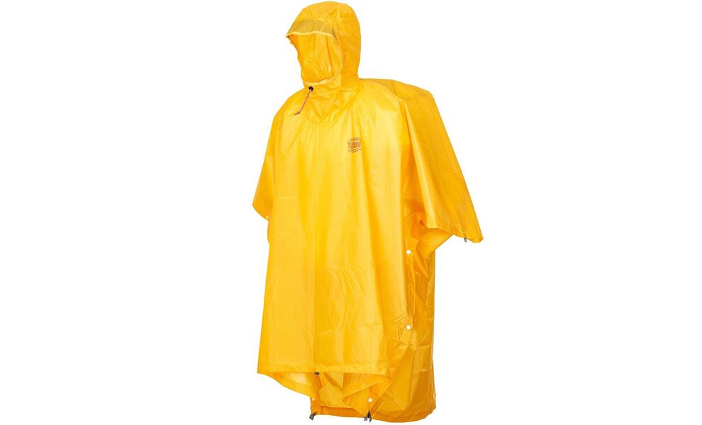 Пончо-тент Turbat Molfar (Yellow), M/L, Тип розміру: M/L, Колір: Yellow, зображення 2