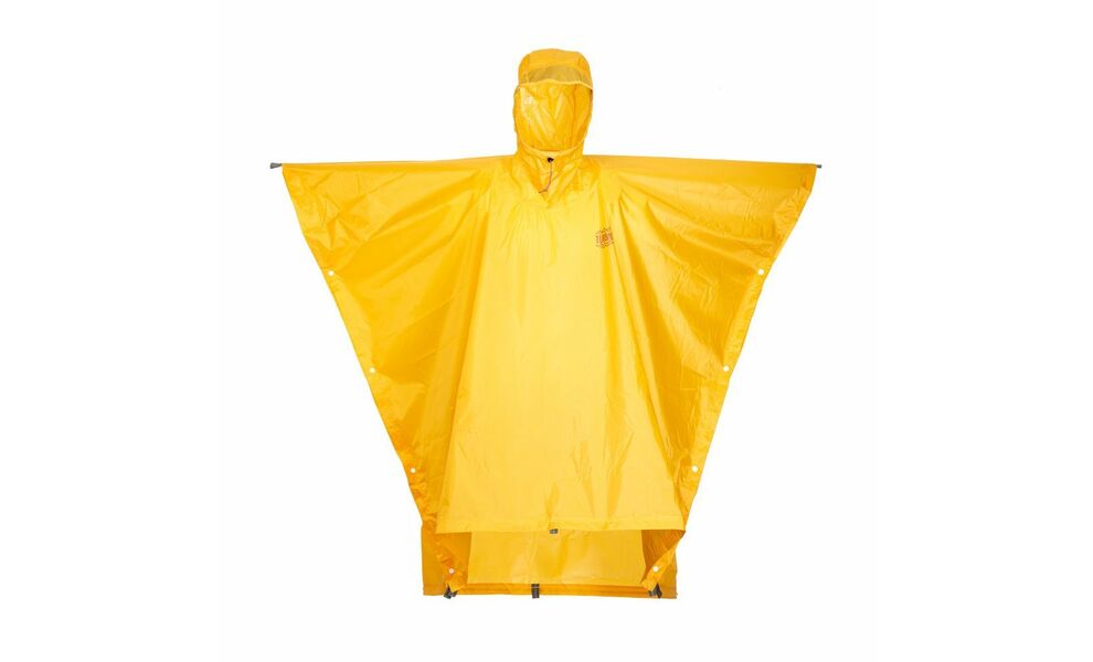 Пончо-тент Turbat Molfar (Yellow), S/M, Тип розміру: S/M, Колір: Yellow, зображення 2