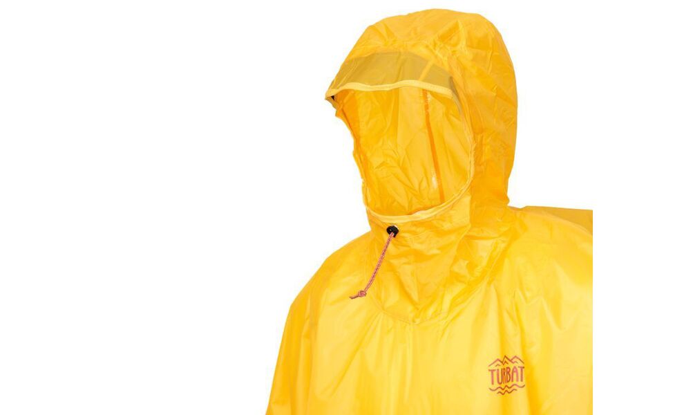 Пончо-тент Turbat Molfar (Yellow), S/M, Тип розміру: S/M, Колір: Yellow, зображення 5