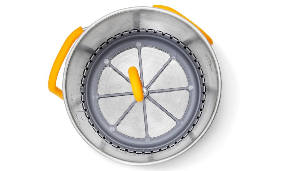 Набір аксесуарів до турбопічки BioLite Campstove: чайник + прес для кави, зображення 4