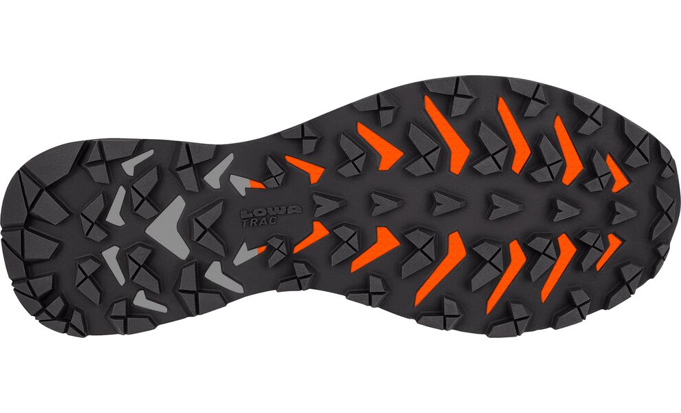 Бігові кросівки чоловічі LOWA Amplux - 310695 (0332/Flame-Grey), Колір виробника: 0332/Flame-Grey, Розмір виробника: EU 41, зображення 6