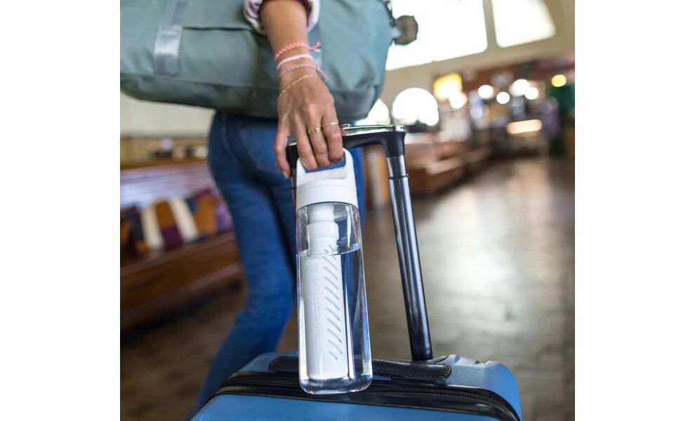 Пляшка з фільтром для води LifeStraw Go Filter Bottle (Icelandic Blue) на 1 л, Об'єм резервуару: 1000, Колір резервуару: Icelandic Blue, зображення 6