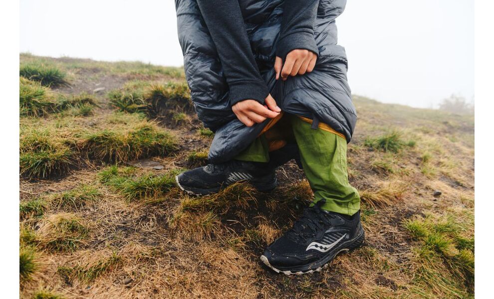 Демісезонний пуховий спальник Turbat Nox 250 - 185 (Grey/Cheddar Orange) до 3°C: з капюшоном, Максимальний зріст користувача: 185, Колір: Grey/Cheddar Orange, Сторона застібки: ліва, зображення 14