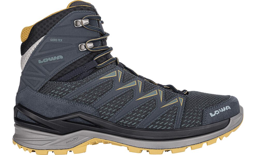 Трекінгові черевики чоловічі LOWA Innox Pro GTX MID - 310703 (9785/Steel Blue-Mustard), Колір виробника: 9785/Steel Blue-Mustard, Розмір виробника: EU 44,5, зображення 2