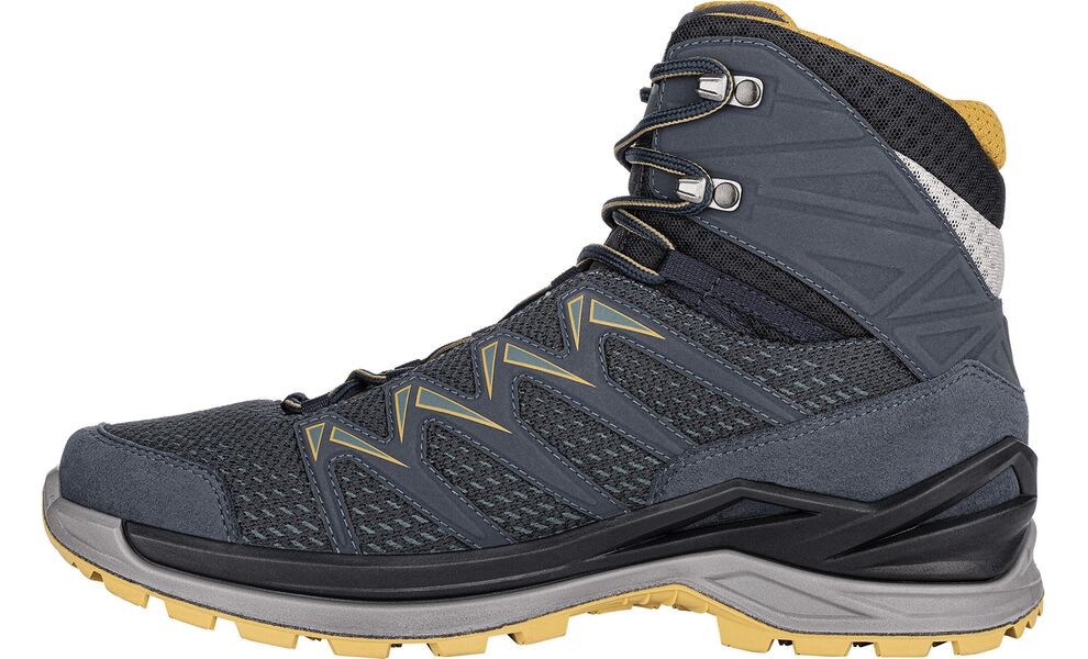 Трекінгові черевики чоловічі LOWA Innox Pro GTX MID - 310703 (9785/Steel Blue-Mustard), Колір виробника: 9785/Steel Blue-Mustard, Розмір виробника: EU 44,5, зображення 3