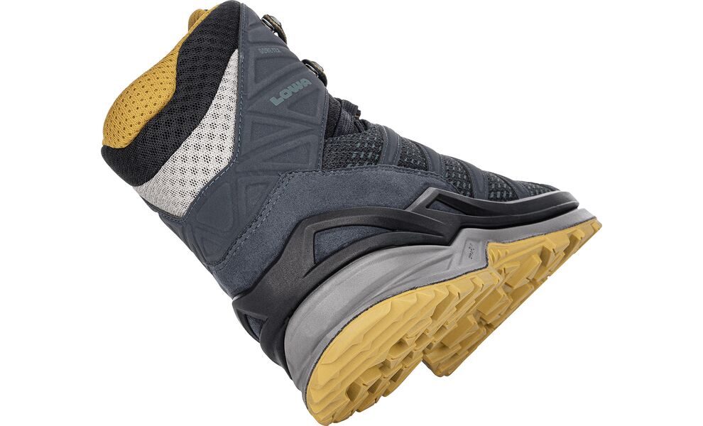 Трекінгові черевики чоловічі LOWA Innox Pro GTX MID - 310703 (9785/Steel Blue-Mustard), Колір виробника: 9785/Steel Blue-Mustard, Розмір виробника: EU 44,5, зображення 4