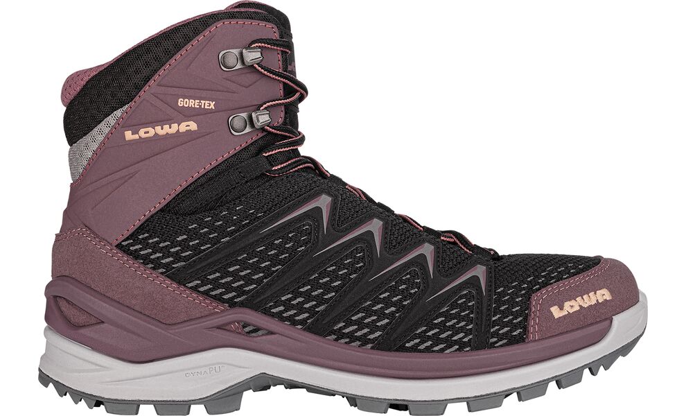 Трекінгові черевики жіночі LOWA Innox Pro GTX MID - 320703 (9931/Black-Brown Rose), Колір виробника: 9931/Black-Brown Rose, Розмір виробника: EU 39,5, зображення 2