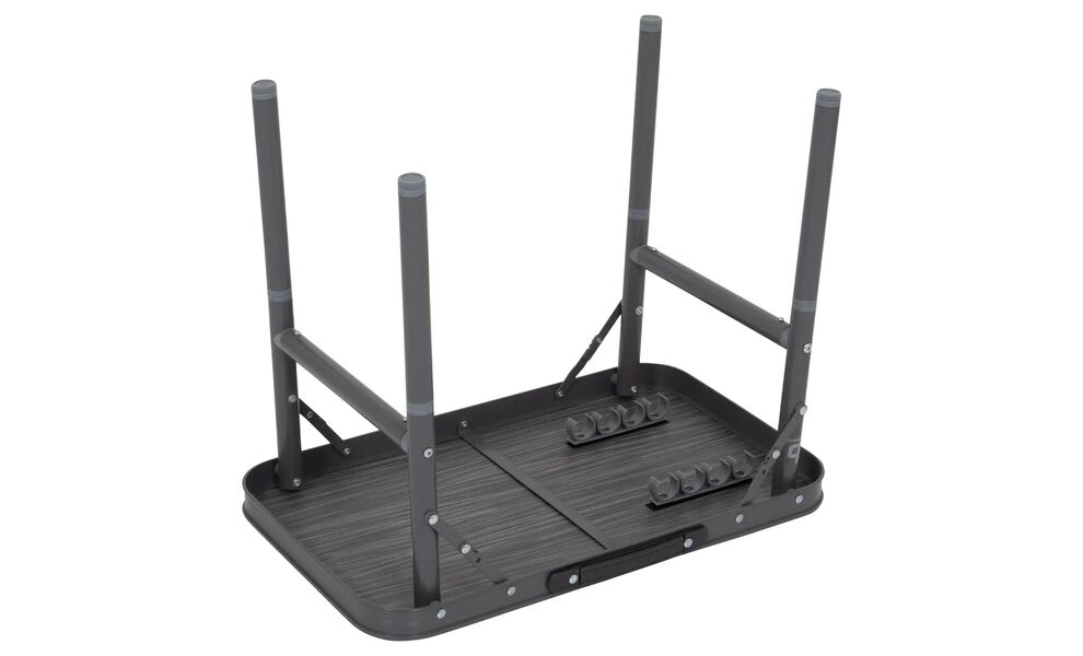 Розкладний стіл з алюмінію Bo-Camp Logan - 56x34x46 см, Тип розміру: S, Колір: Grey, зображення 6