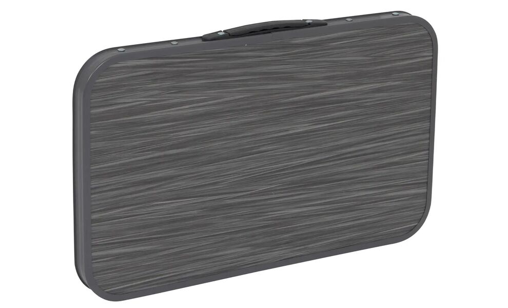 Розкладний стіл з алюмінію Bo-Camp Logan - 56x34x46 см, Тип розміру: S, Колір: Grey, зображення 7