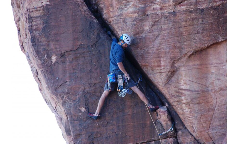 Каска Edelrid Shield II - 72036 (145/Petrol-Snow), Колір виробника: 145/Petrol-Snow, Тип розміру: 48-56 см, зображення 9