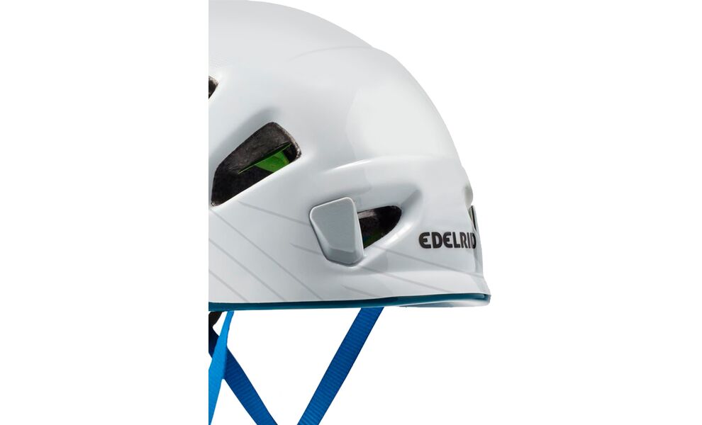 Каска Edelrid Shield II - 72036 (145/Petrol-Snow), Колір виробника: 145/Petrol-Snow, Тип розміру: 48-56 см, зображення 2