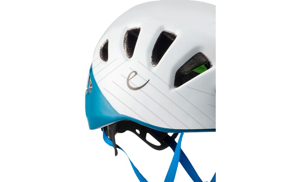 Каска Edelrid Shield II - 72036 (145/Petrol-Snow), Колір виробника: 145/Petrol-Snow, Тип розміру: 48-56 см, зображення 3