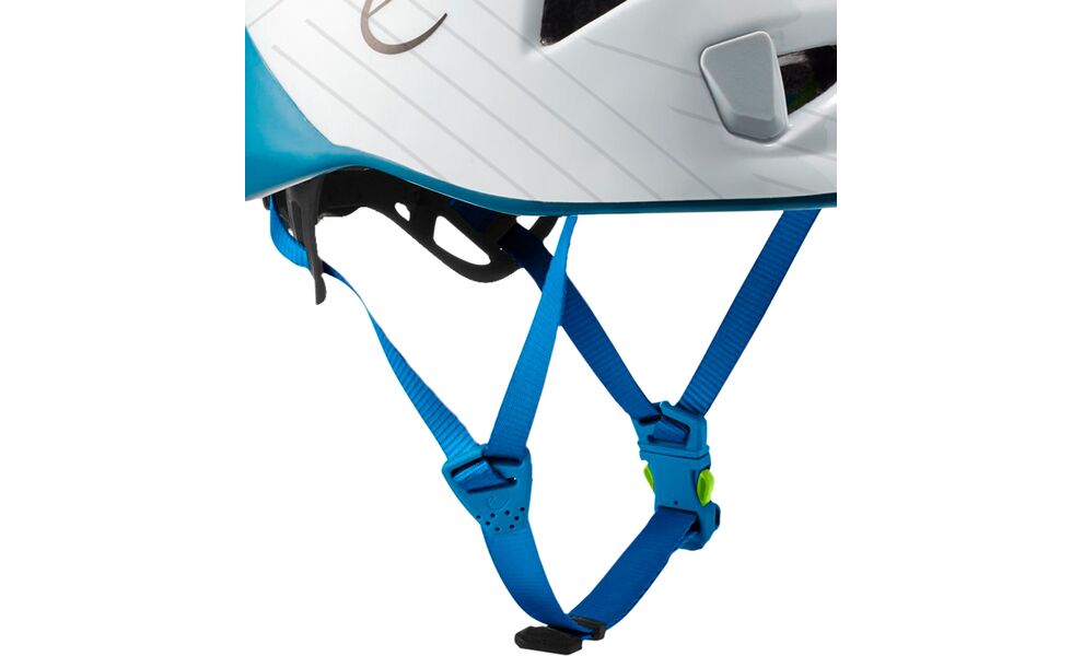 Каска Edelrid Shield II - 72036 (145/Petrol-Snow), Колір виробника: 145/Petrol-Snow, Тип розміру: 52-62 см, зображення 4