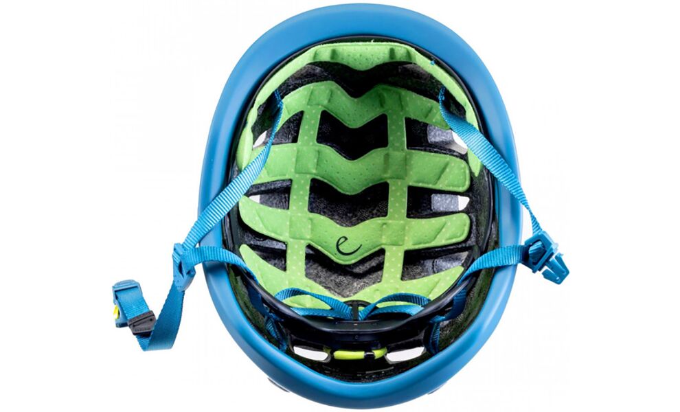 Каска Edelrid Shield II - 72036 (145/Petrol-Snow), Колір виробника: 145/Petrol-Snow, Тип розміру: 52-62 см, зображення 7