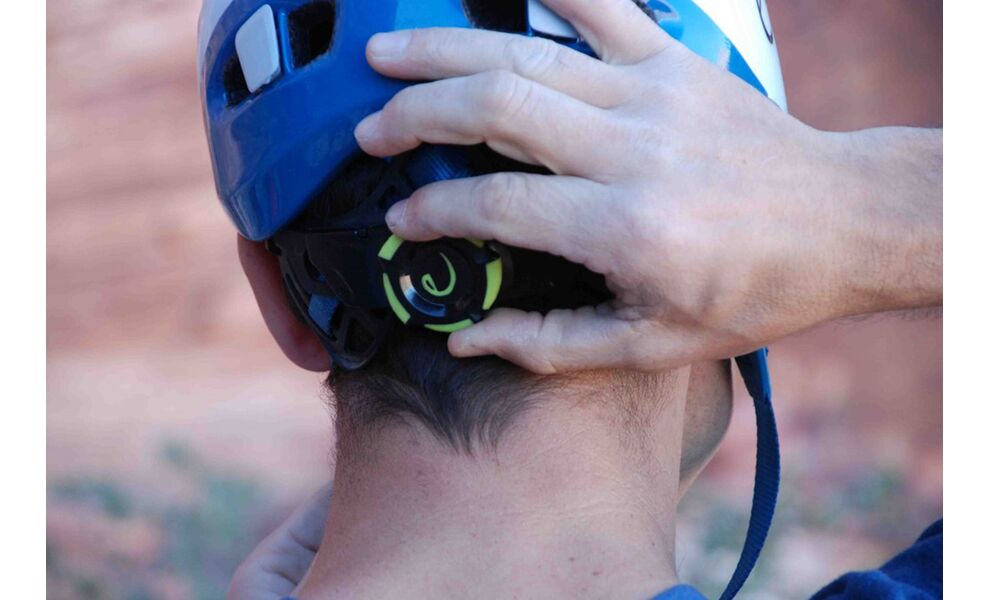 Каска Edelrid Shield II - 72036 (145/Petrol-Snow), Колір виробника: 145/Petrol-Snow, Тип розміру: 52-62 см, зображення 8