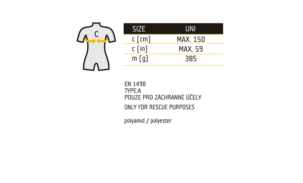 Рятувальна стропа Singing Rock Axillar Sling, зображення 4