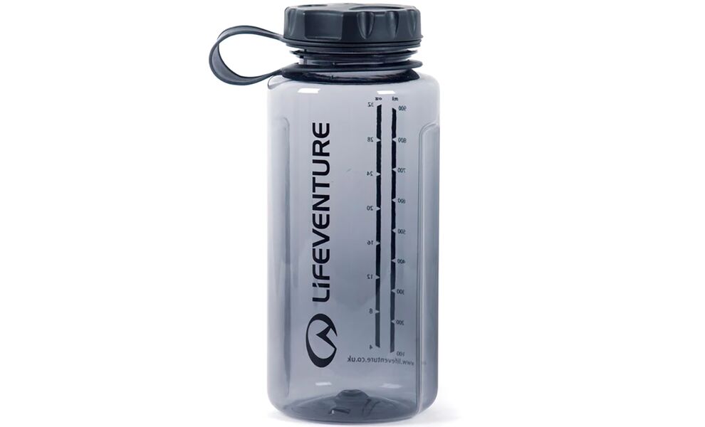 Пляшка для води Lifeventure Tritan Flask (Graphite) на 1000 мл, тритан, Об'єм: 1000, Колір виробника: Graphite, зображення 2