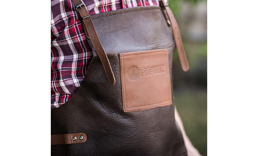 Кемпінговий шкіряний фартух Petromax Buff Leather Apron Cross Back, зображення 9