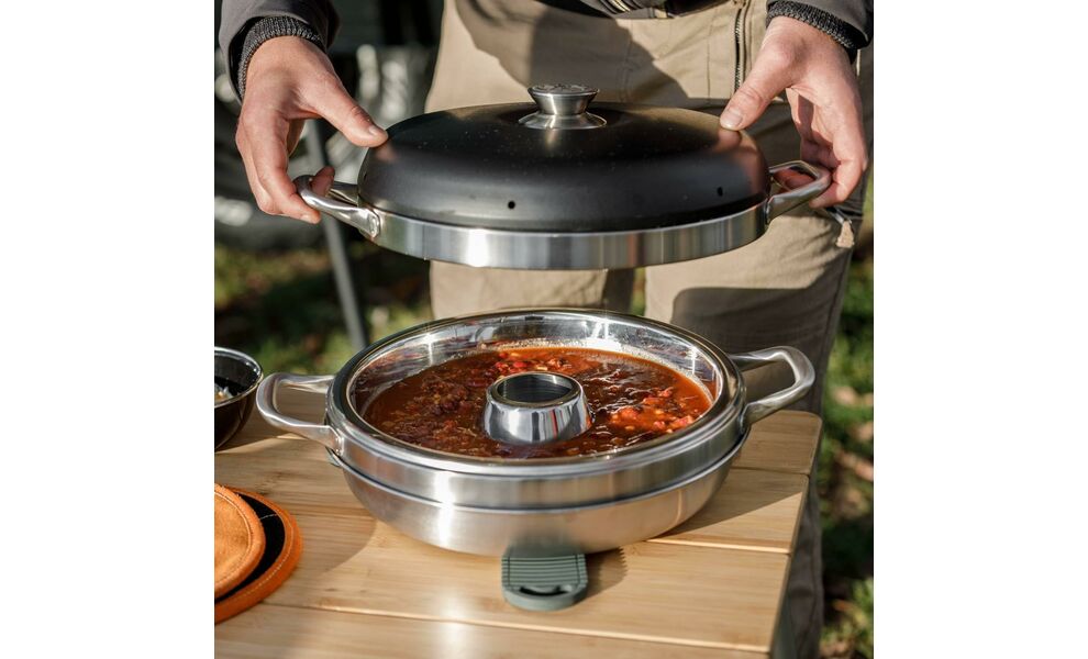 Кемпінгова жаровня з нержавіючої сталі Petromax Camping Oven, зображення 12