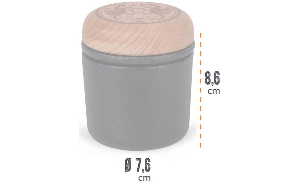 Чавунна кемпінгова ступка для прянощів Petromax Cast-Iron Hand Mortar, зображення 6