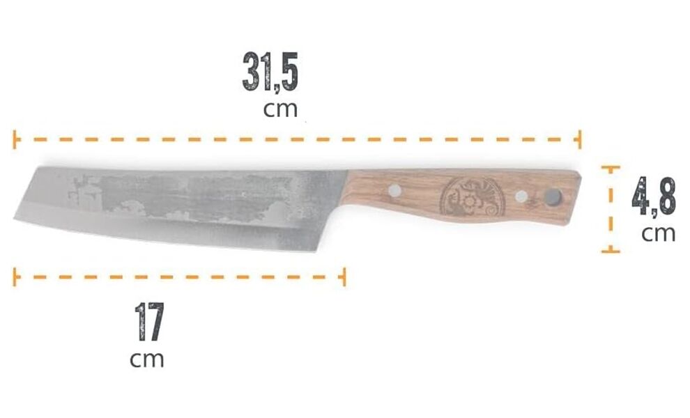 Кемпінговий кухонний ніж Petromax Chef's, 17 см, зображення 4