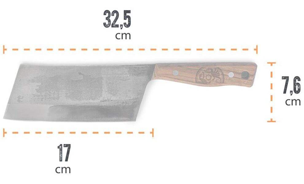 Кемпінговий кухонний ніж Petromax Cleaver, зображення 5