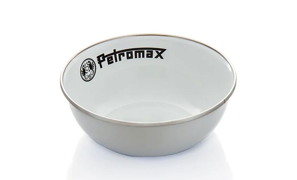 Кемпінговий набір мисок Petromax Enamel (White) на 500 мл (2 шт), Об'єм: 500, Колір виробника: White, зображення 2