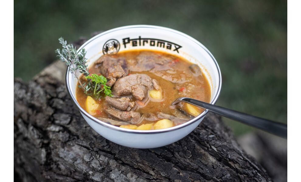 Кемпінговий набір мисок Petromax Enamel (White) на 500 мл (2 шт), Об'єм: 500, Колір виробника: White, зображення 5