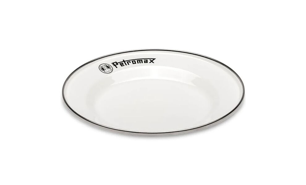 Кемпінговий набір тарілок Petromax Enamel (White), Ø26 см (2 шт), Діаметр: 26, Колір виробника: White, зображення 2