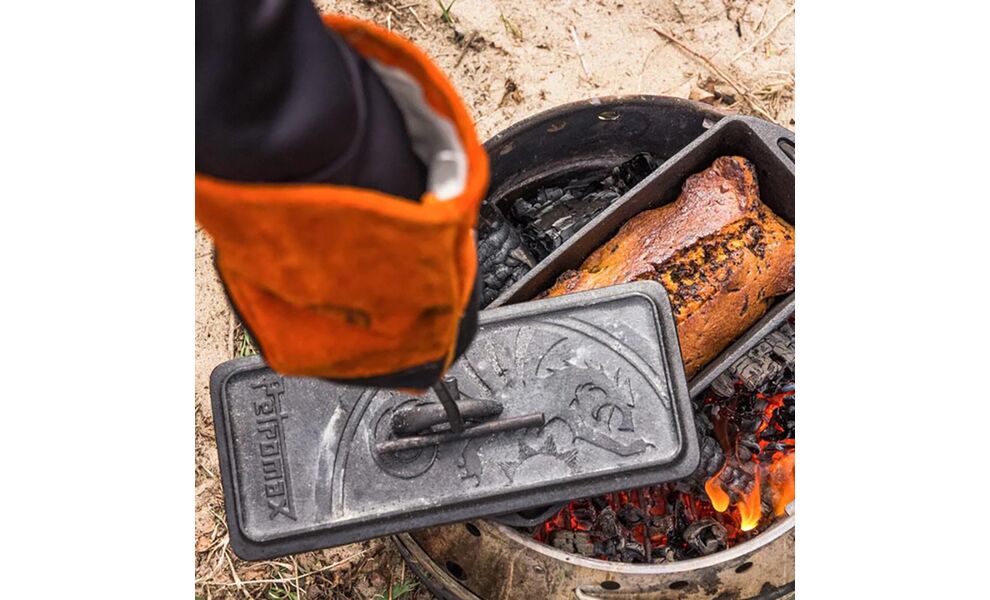 Чавунна жаровня Petromax Loaf на 2,4 л, Об'єм: 2,4, зображення 8