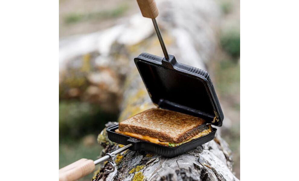 Чавунний пресc-гриль для сендвічей Petromax Sandwich Iron L, зображення 10