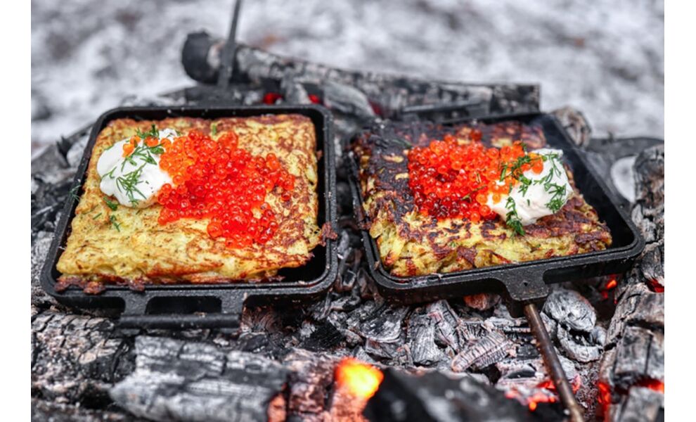 Чавунний пресc-гриль для сендвічей Petromax Sandwich Iron L, зображення 12