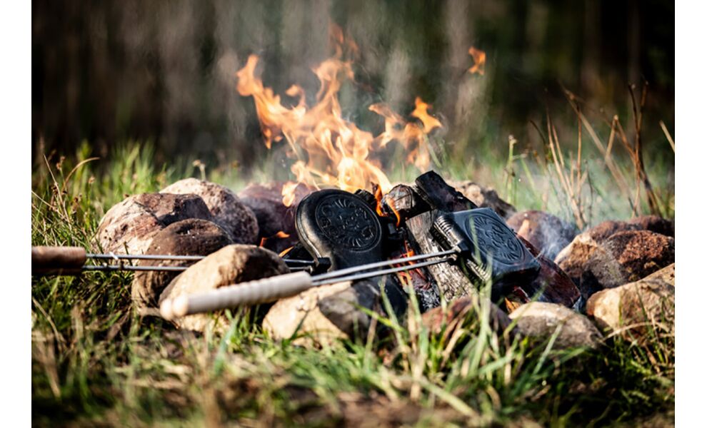 Чавунний пресc-гриль для сендвічей Petromax Sandwich Iron L, зображення 17