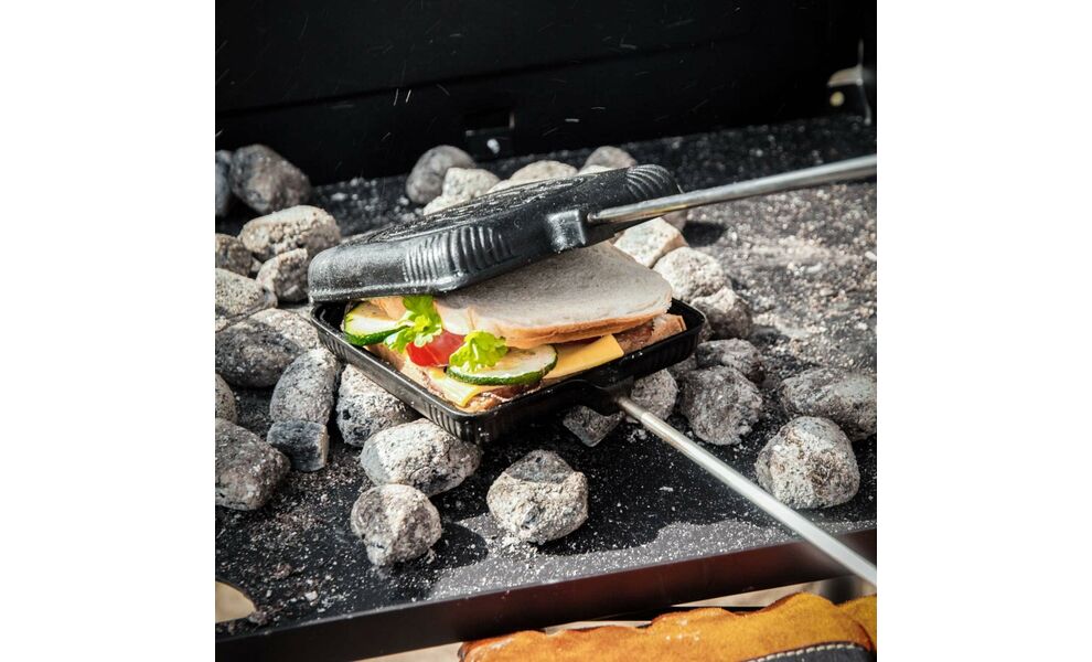 Чавунний пресc-гриль для сендвічей Petromax Sandwich Iron L, зображення 20