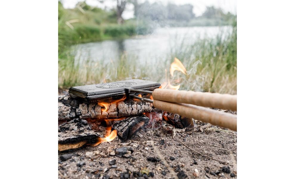 Чавунний пресc-гриль для вафель Petromax Waffle Iron L, зображення 12