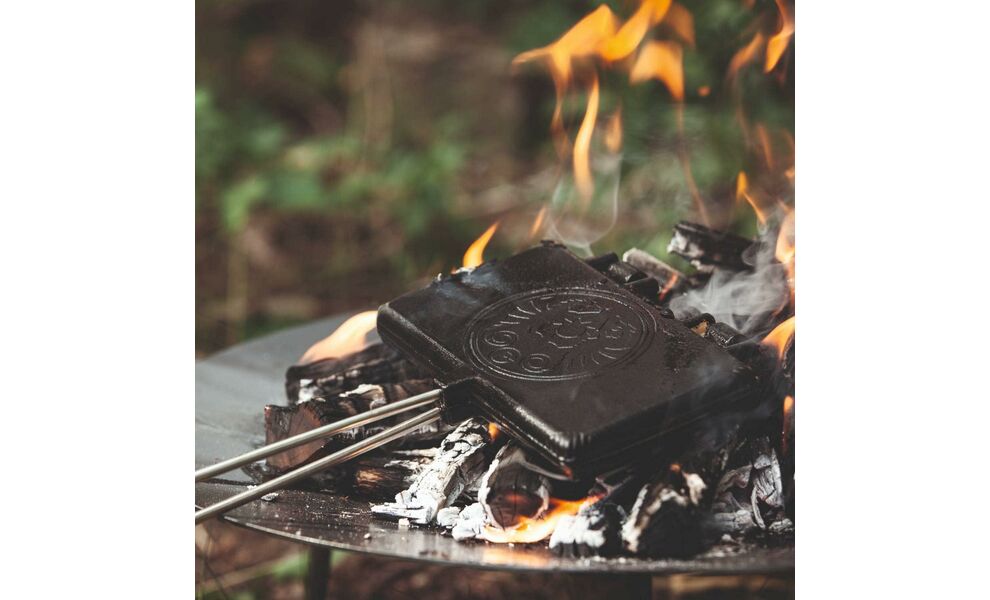 Чавунний пресc-гриль для вафель Petromax Waffle Iron L, зображення 13