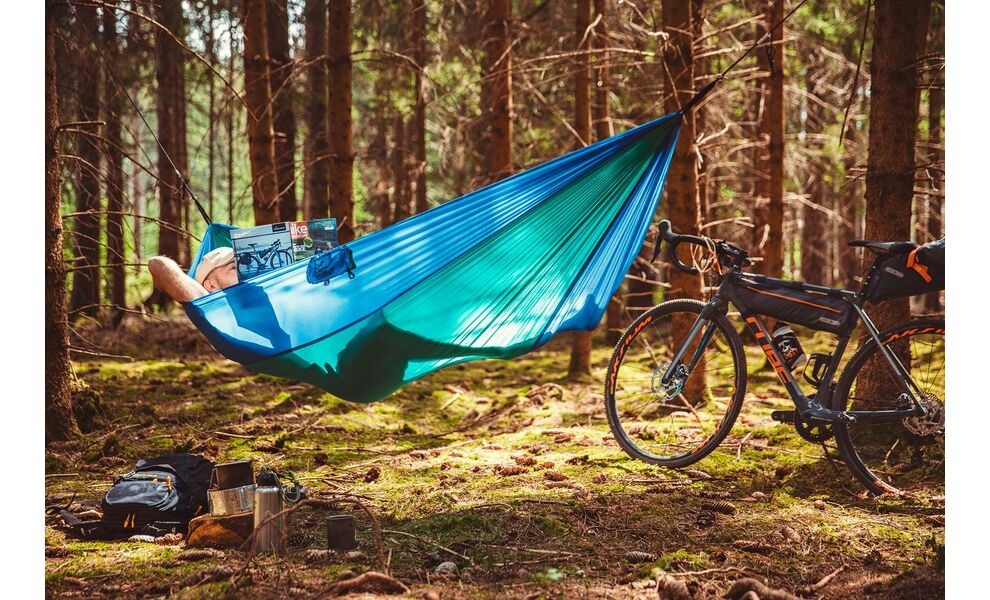 Гамак Amazonas Adventure (Ice Blue) (БЕЗ кріплень), Колір виробника: Ice Blue, зображення 6