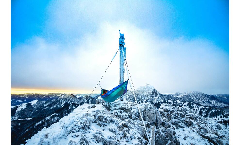 Гамак Amazonas Adventure (Ice Blue) (БЕЗ кріплень), Колір виробника: Ice Blue, зображення 8