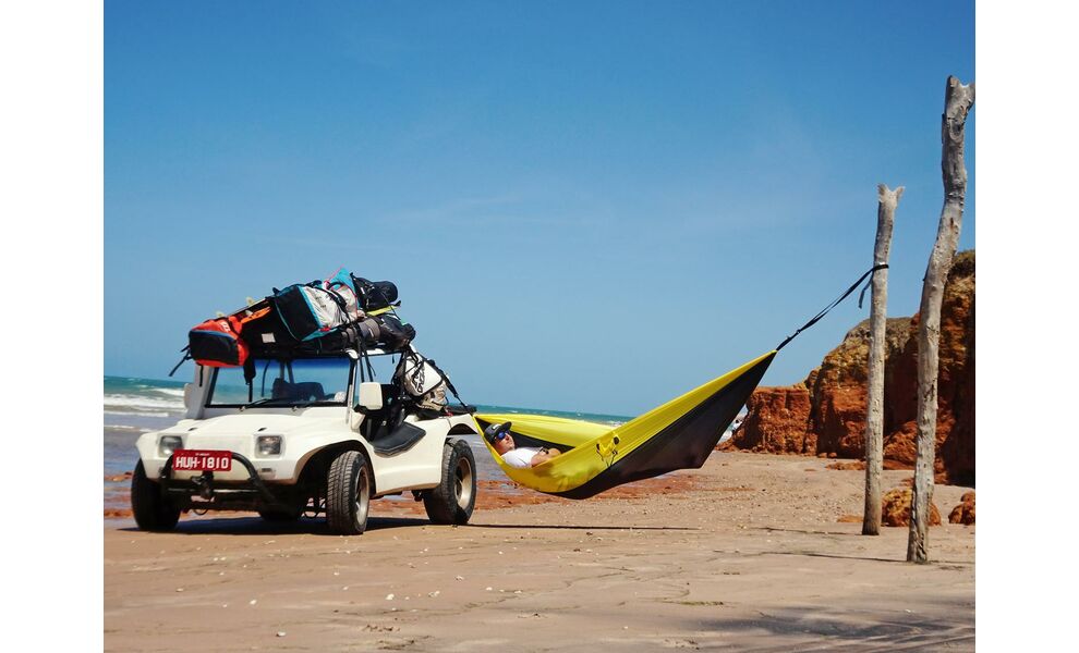 Гамак Amazonas Adventure (Yellowstone) (БЕЗ кріплень), Колір виробника: Yellowstone, зображення 10