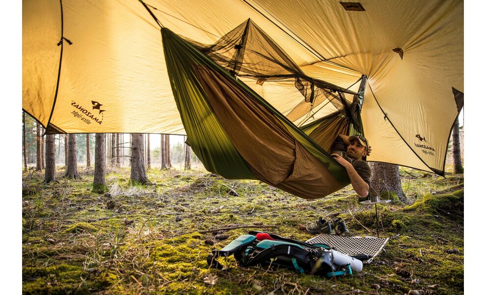 Гамак Amazonas Adventure Hero XXL (Coyote) (БЕЗ кріплень), зображення 11