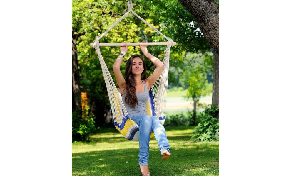 Крісло-гамак Amazonas Belize (Kolibri) (БЕЗ кріплень), Колір виробника: Kolibri, зображення 5