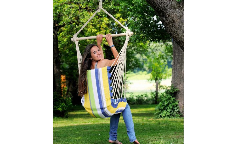 Крісло-гамак Amazonas Belize (Kolibri) (БЕЗ кріплень), Колір виробника: Kolibri, зображення 6