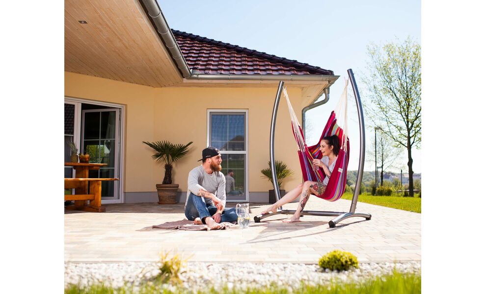 Крісло-гамак Amazonas Brasil (Grenadine) (БЕЗ кріплень), Колір виробника: Grenadine, зображення 5