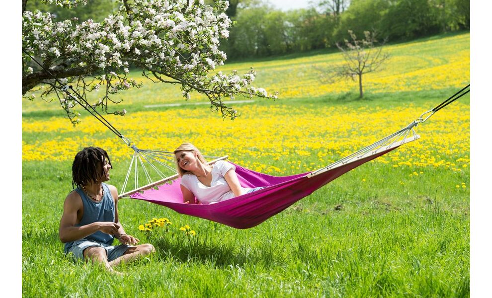 Гамак з планкою Amazonas Miami (Berry) (БЕЗ кріплень), зображення 6